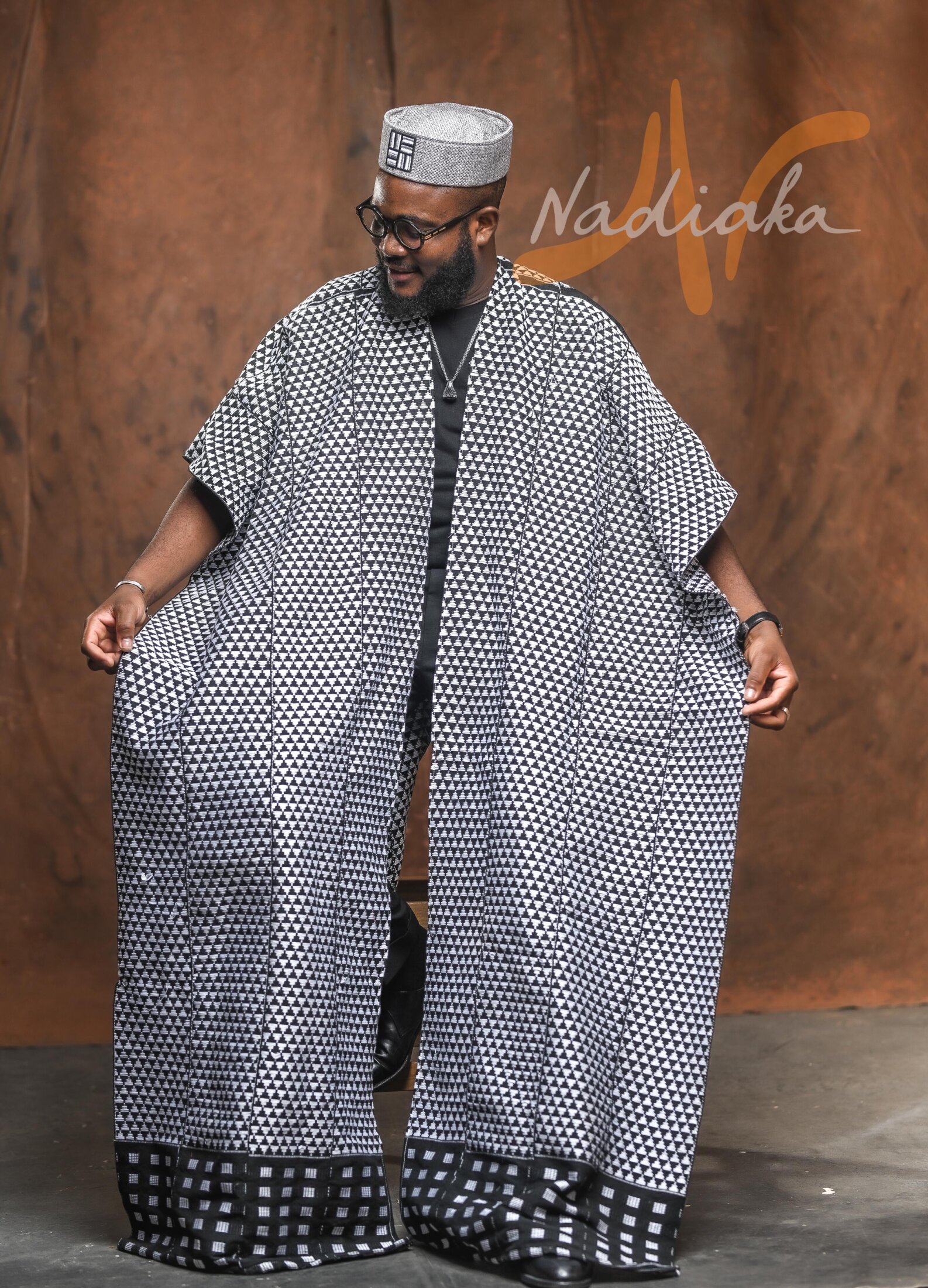 Super capes agbada "Super Héros"
