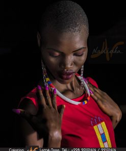 Top rouge Nadiaka