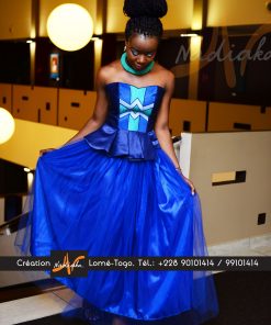Nadiaka Ensemble Bustier Brodé