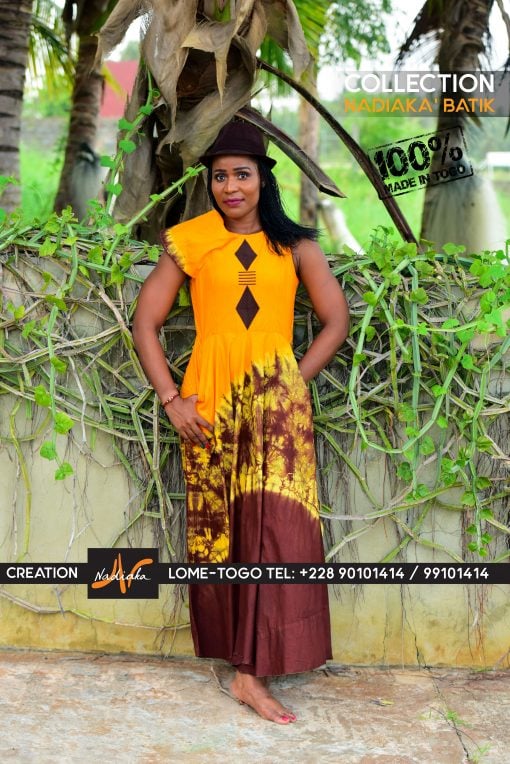 Robe logue en batik