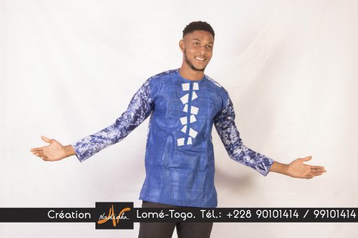 Chemise batik brodée – Image 3