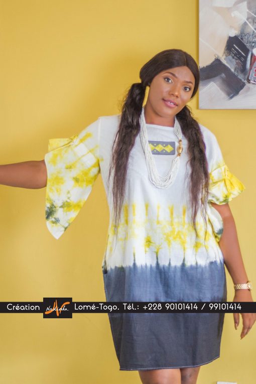 Robe courte brodée – Image 3