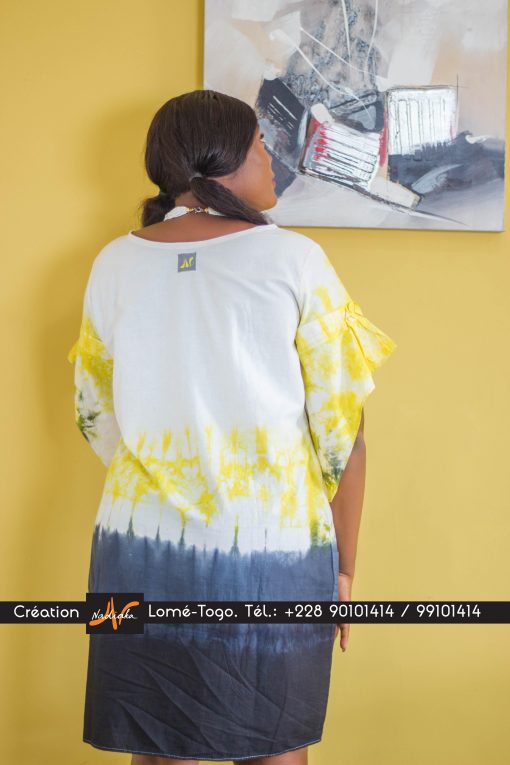 Robe courte brodée – Image 2