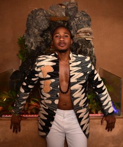 Veste en pagne vlisco