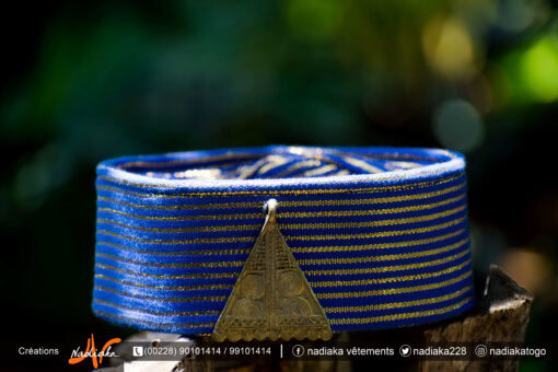 Chapeau traditionnel Nadiaka orné – Image 2