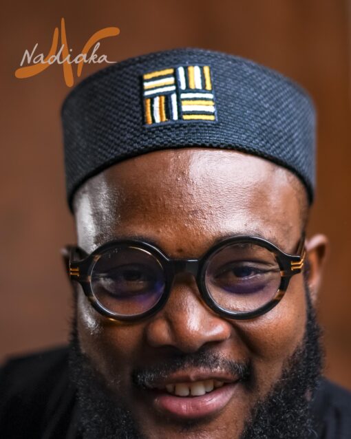 Chapeau traditionnel brodé Nadiaka “Apétô / Apénô"