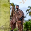 Super cape en pagne tissé Faso danfani authentique