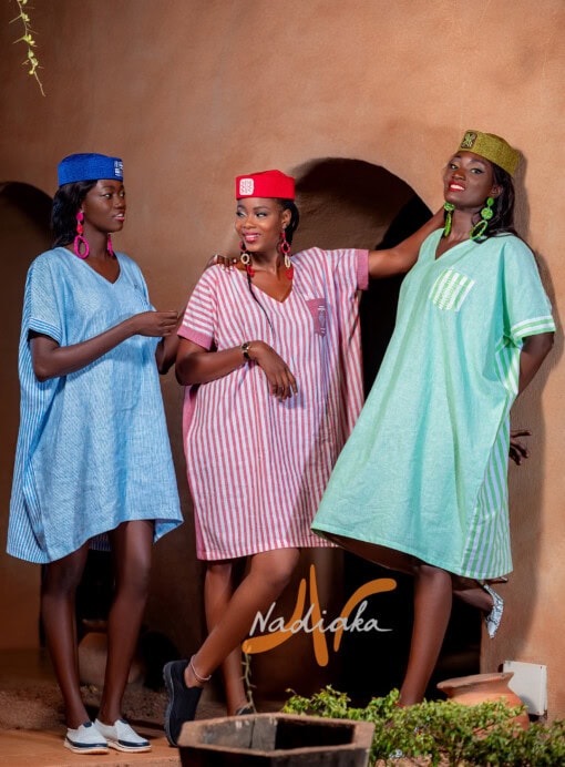 Boubou court en lin – Image 3